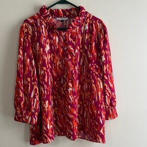 Chic Multicolor Women's Blouse